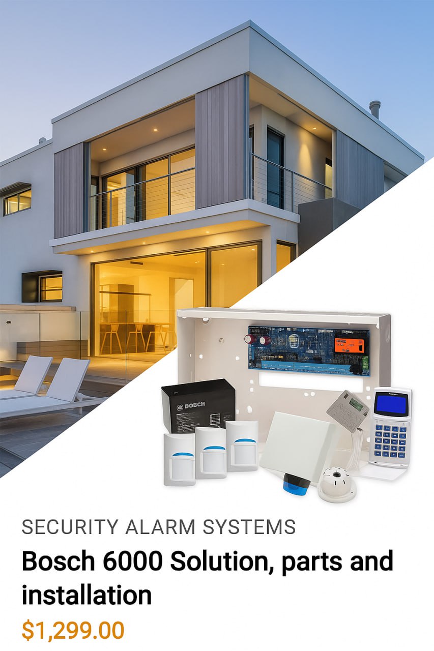 Bosch 6000 Solution, parts and installation